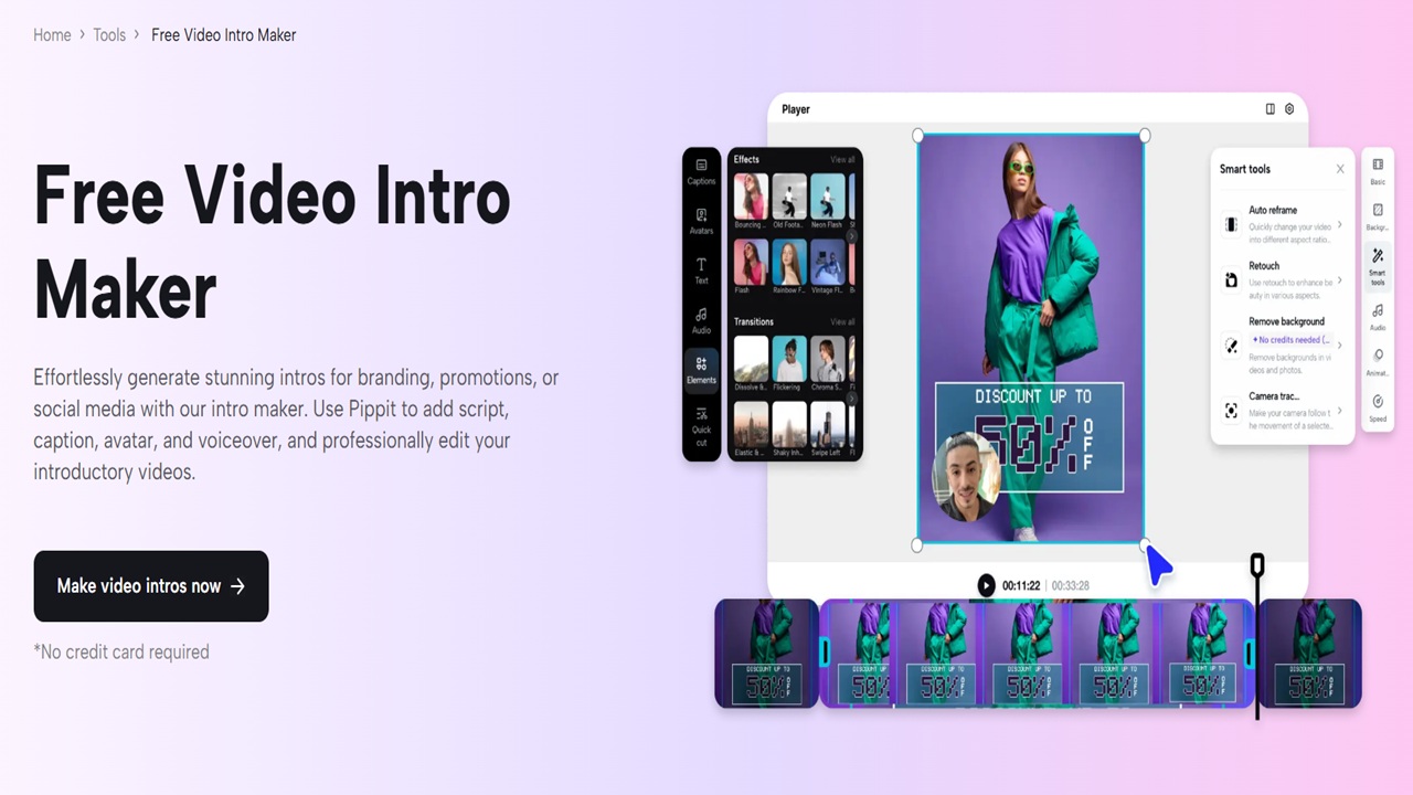 What are the Features of Pippit 3D Intro Maker: Make It Perfect for Wedding Events